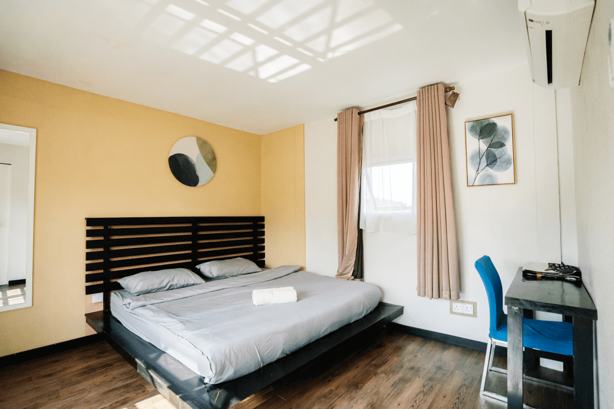 Villa Sawah Erika Pool bedroom (1)